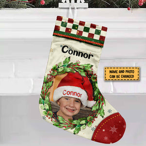 Merry Christmas To The Best Kid Ever - Personalized Christmas Stocking.