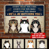 Every Treat You Fake - Funny Personalized Cat Metal Sign