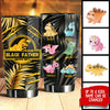 Proud Black Father - Personalized Tumbler