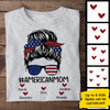 American Mom - Gift For 4th Of July - Personalized Unisex T-Shirt
