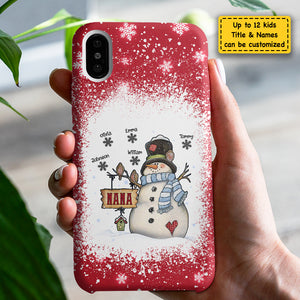 Happiness Is Being A Nana - Gift For Mom, Grandma - Personalized Phone Case
