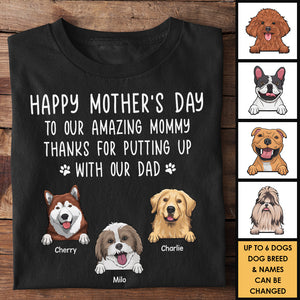 Happy Mother's Day To My Amazing Mommy - Gift For Mother's Day, Personalized Unisex T-Shirt, Hoodie