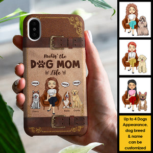 Life Isn't Perfect, But My Dog Is - Gift For Dog Mom, Personalized Phone Case