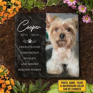 Dog Memorial Gifts for Loss of Dog, Cemetery Decorations for Grave, Pet Loss Gifts, Pet Memorial Stones, Cat Memorial Gifts, Dog Memorial Stone, Garden Marker, Grieving Gifts