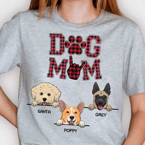 Dog Mum - Personalized Dog Unisex T-shirt.