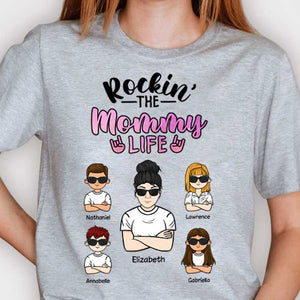 Just Rockin' The Life - Personalized Unisex T-Shirt.