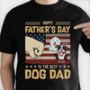 Happy Father's Day To The Best Dog Dad - Gift For Dad, Personalized Unisex T-Shirt