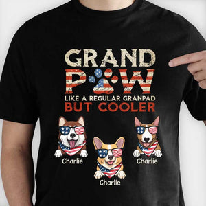 American Grandpaw - Gifts For 4th Of July - Personalized Unisex T-Shirt.