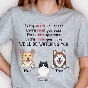 We'll Be Watching You - Personalized Unisex T-Shirt.