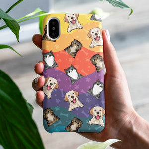 Wavy Vibrant Color - Gift For Pet Lovers - Personalized Phone Case.